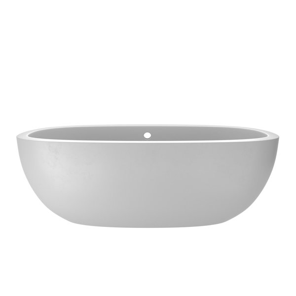 Avalon NativeStone Freestanding Soaking Cement Bathtub & Reviews